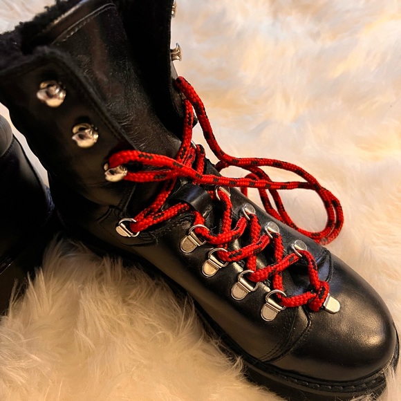 All Saints New Combat Boots - Picture 7 of 9